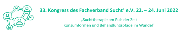 Banner Fachverband Sucht Kongress